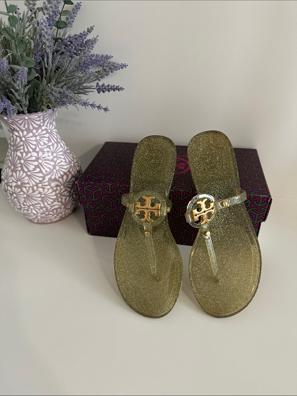 Tory Burch Mini Miller Jelly Thong Sandal